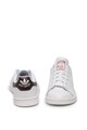 adidas Originals Pantofi sport de piele peliculizata cu Ortholite® Stan Smith Fete