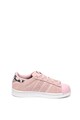 adidas Originals Pantofi sport de piele intoarsa Superstar Fete