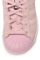 adidas Originals Pantofi sport de piele intoarsa Superstar Fete