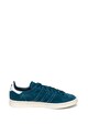 adidas Originals Pantofi sport de piele intoarsa, cu detalii contrastante Campus Barbati