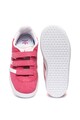 adidas Originals Pantofi sport de piele intoarsa si piele ecologica Gazelle Fete