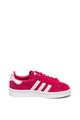 adidas Originals Pantofi sport de piele intoarsa si piele ecologica Campus Fete