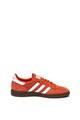 adidas Originals Pantofi sport de piele intoarsa, cu aplicatii de piele ecologica, pentru handball Spezial Barbati