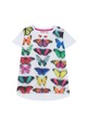 DESIGUAL Тениска с щампа на пеперуди Момичета