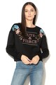 GUESS JEANS Суитшърт с бродиран текст Жени