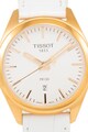 Tissot Ceas rotund cu o curea de piele Femei