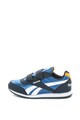 Reebok Classics Pantofi sport cu insertii de piele intoarsa sintetica si velcro Royal Baieti