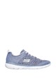 Skechers Pantofi sport din material usor, cu aspect tricotat Flex Appeal Femei