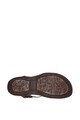 Skechers Sandale de piele ecologica si material textil Vacay Femei
