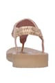 Skechers Sandale cu bareta separatoare si strasuri Meditation Rock Crown Femei
