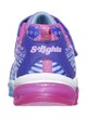 Skechers Jelly Beams tépőzáras sneaker LED-fényekkel Lány