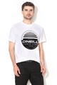 O'Neill Tricou din bumbac organic cu imprimeu logo Horizon Barbati