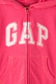 GAP Cipzáros kapucnis pulóver csillámos részletekkel Lány