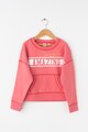 GAP Bluza sport cu captuseala din fleece si imprimeu text Fete