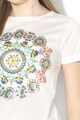 DESIGUAL Tricou cu motive mandala stralucitoare Annette Femei