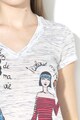 DESIGUAL Tricou cu imprimeu Twins Femei