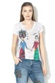 DESIGUAL Tricou cu imprimeu Twins Femei