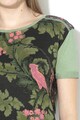 DESIGUAL Тениска Willem с тропически десен Жени