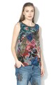 DESIGUAL Top vaporos cu modele diverse Tiglits Femei