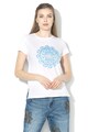 DESIGUAL Tricou cu broderie logo Manchester Femei