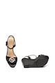 GUESS Sandale wedge de piele Femei