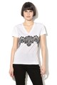 Liu Jo Tricou cu insertie de dantelaW19431-J5003 Femei