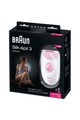 Braun Epilator  , 20 pensete, 1 accesoriu, 2 viteze, Alb/Roz Femei