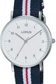 Lorus Ceas analog cu o curea cu model colorblock Femei