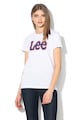 Lee Slim fit póló logós mintával női