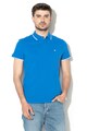 Wrangler Tricou polo din material pique cu garnituri contrastante Barbati