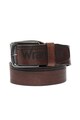 Wrangler Curea de piele cu detaliu logo in relief Kabel Race Barbati