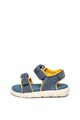 Timberland Sandale cu velcro si garnituri de piele nabuc Nubble Baieti