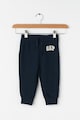 GAP Pantaloni sport cu captuseala de fleece si logo brodat Baieti