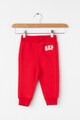 GAP Pantaloni sport cu captuseala de fleece si logo brodat Baieti