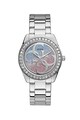 Guess Ceas quartz cu cristale pe coroana Femei