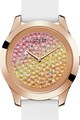 GUESS Ceas decorat cu cristale Swarovski® Femei