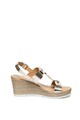 Marco Tozzi Sandale wedge de piele Femei