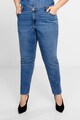 VIOLETA BY MANGO Blugi relaxed fit cu aspect decolorat Comfy Femei