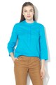 United Colors of Benetton Bluza tunica cu fenta lunga cu nasturi Femei