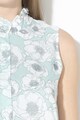 United Colors of Benetton Rochie tip camasa din modal cu model floral Femei