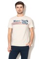 Jack & Jones Tricou regular fit cu imprimeu text Hank Barbati