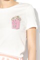 Vero Moda Tricou din bumbac organic cu aplicatie cu paiete Diana Femei