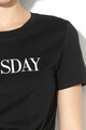 Only Tricou regular fit cu imprimeu Weekday Femei