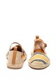 ROXY Sandale tip espadrile din material textil si piele ecologica, cu dungi Rosalie Femei