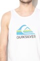 QUIKSILVER Топ Waves с изрязан гръб и лого Мъже