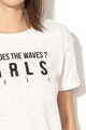 ROXY Тениска с текстова щампа Жени