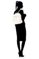 Aldo Auricelle steppelt műbőr hátizsák női