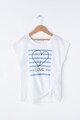 Blue Seven Tricou cu imprimeu text Fete