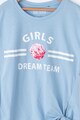 Blue Seven Тениска с текстова щампа Момичета