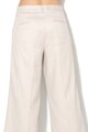 Banana Republic Pantaloni crop din amestec de in, cu croiala ampla Femei